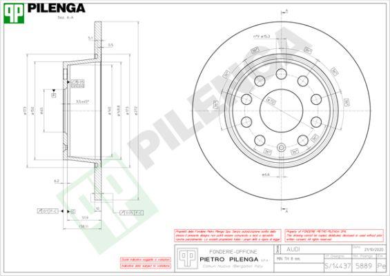 Pilenga 5889 - Discofreno autozon.pro