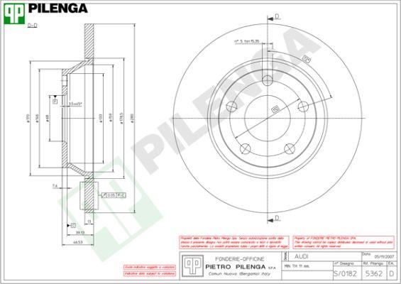 Pilenga 5362 - Discofreno autozon.pro