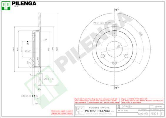 Pilenga 5375 - Discofreno autozon.pro