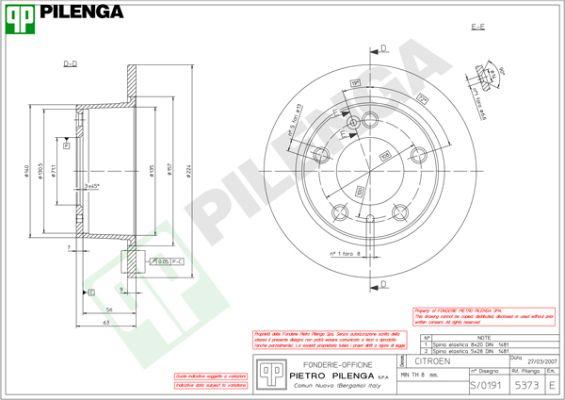 Pilenga 5373 - Discofreno autozon.pro