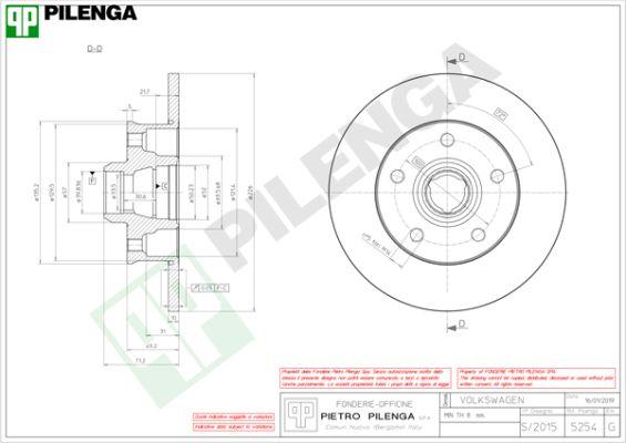 Pilenga 5254 - Discofreno autozon.pro