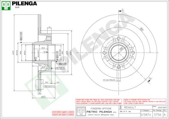 Pilenga 5756 - Discofreno autozon.pro