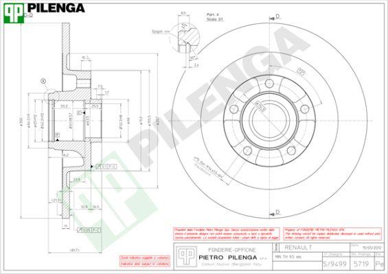 Pilenga 5719 - Discofreno autozon.pro