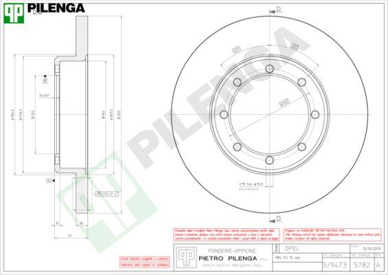 Pilenga 5782 - Discofreno autozon.pro