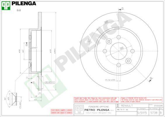 Pilenga 5738 - Discofreno autozon.pro