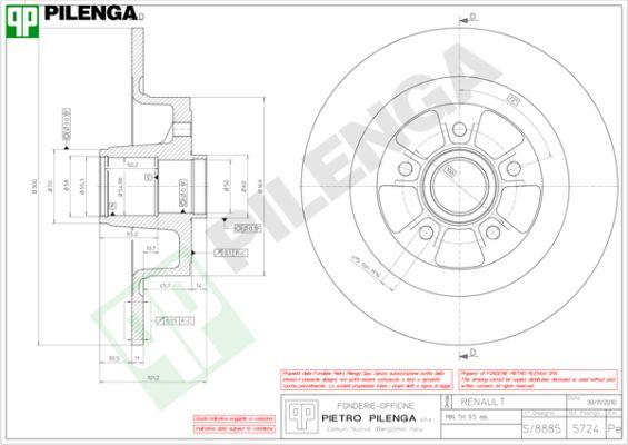 Pilenga 5724 - Discofreno autozon.pro