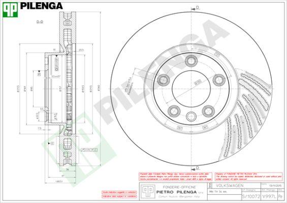 Pilenga V997L - Discofreno autozon.pro