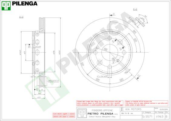 Pilenga V963 - Discofreno autozon.pro