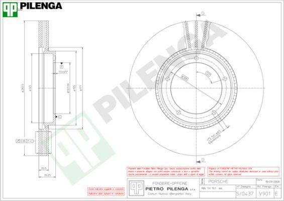 Pilenga V901 - Discofreno autozon.pro