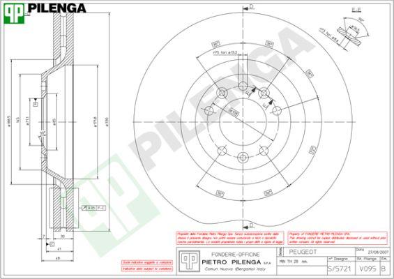 Pilenga V095 - Discofreno autozon.pro