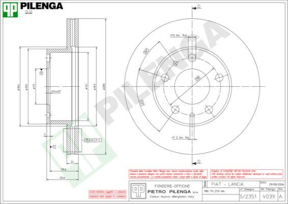 Pilenga V039 - Discofreno autozon.pro