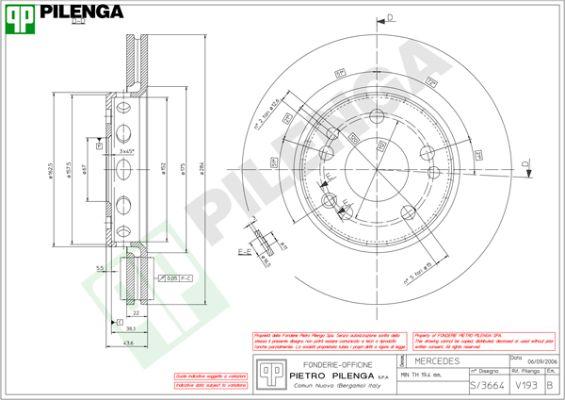 Pilenga V193 - Discofreno autozon.pro