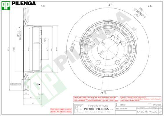 Pilenga V1402 - Discofreno autozon.pro