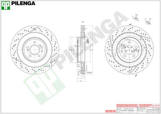 Pilenga V1001 - Discofreno autozon.pro