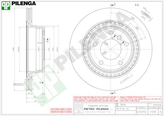 Pilenga V108 - Discofreno autozon.pro