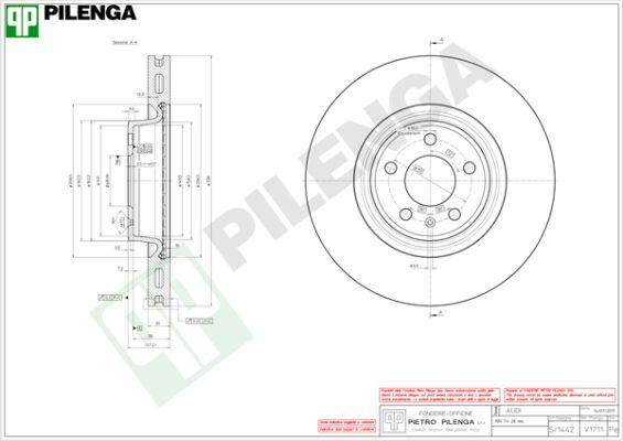 Pilenga V1711 - Discofreno autozon.pro