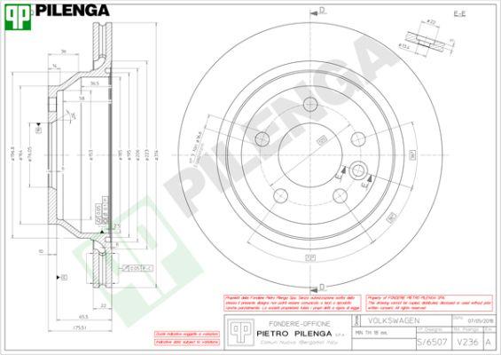 Pilenga V236 - Discofreno autozon.pro