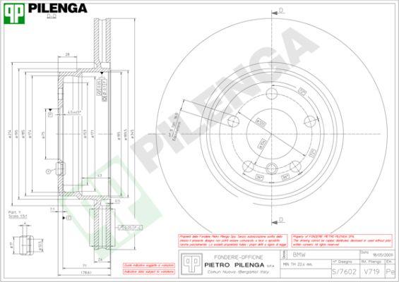 Pilenga V719 - Discofreno autozon.pro