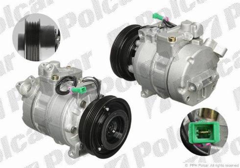 Polcar 9549KS-1 - Compressore, Climatizzatore autozon.pro