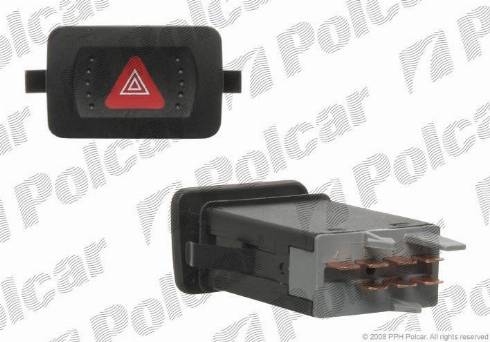 Polcar 9541P-30 - Interruttore, Lampeggiatore d'emergenza autozon.pro