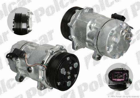 Polcar 9550KS4X - Compressore, Climatizzatore autozon.pro