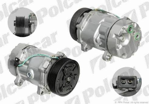 Polcar 9550KS-1 - Compressore, Climatizzatore autozon.pro