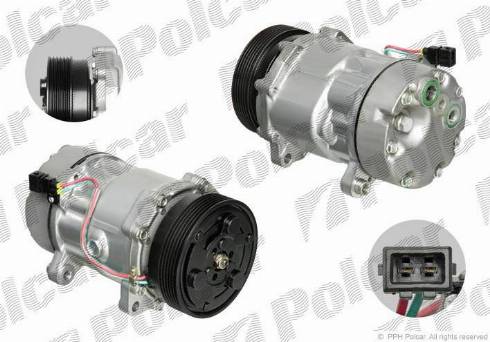 Polcar 9550KS-2 - Compressore, Climatizzatore autozon.pro