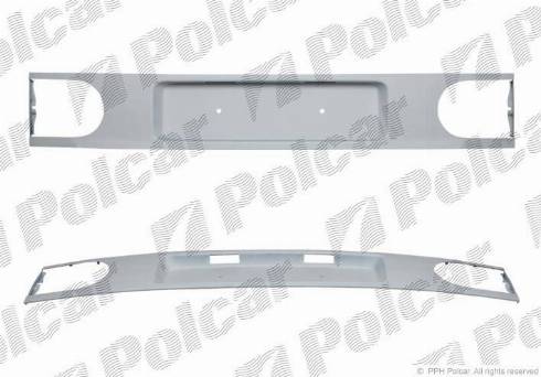 Polcar 9551911H - Cornice posteriore autozon.pro