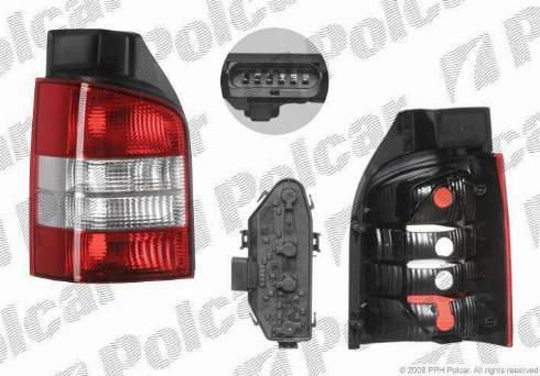 Polcar 9568873E - Luce posteriore autozon.pro