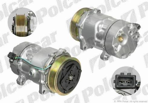 Polcar 9567KS-1 - Compressore, Climatizzatore autozon.pro