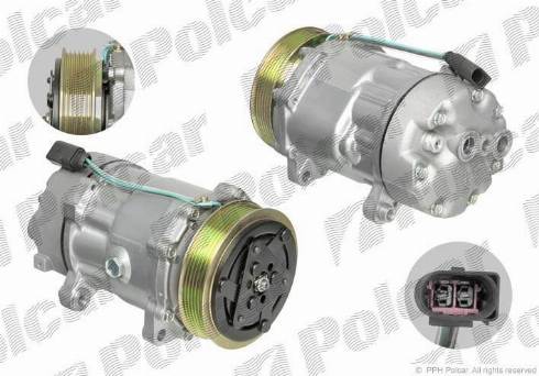 Polcar 9567KS-2 - Compressore, Climatizzatore autozon.pro