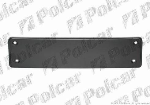 Polcar 95140710 - Supporto targa autozon.pro