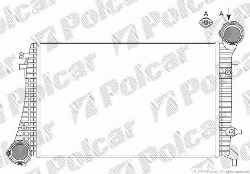 Polcar 9513J8-3 - Intercooler autozon.pro