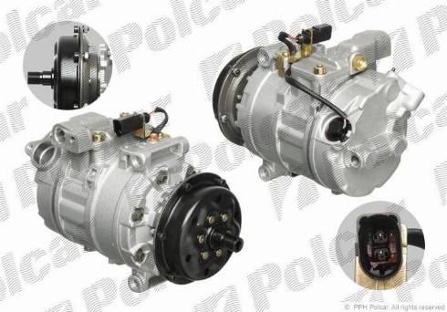 Polcar 9580KS-1 - Compressore, Climatizzatore autozon.pro