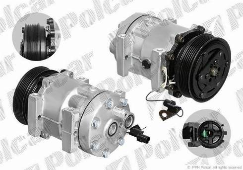 Polcar 9040KS-1 - Compressore, Climatizzatore autozon.pro