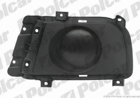 Polcar 404327-2 - Griglia di ventilazione, Paraurti autozon.pro