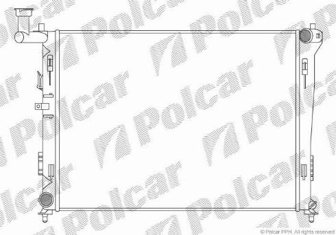 Polcar 4015085X - Radiatore, Raffreddamento motore autozon.pro