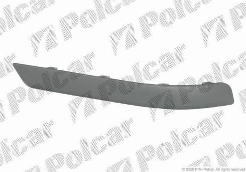 Polcar 550996-9 - Modanatura decorativa / protettiva, Paraurti autozon.pro