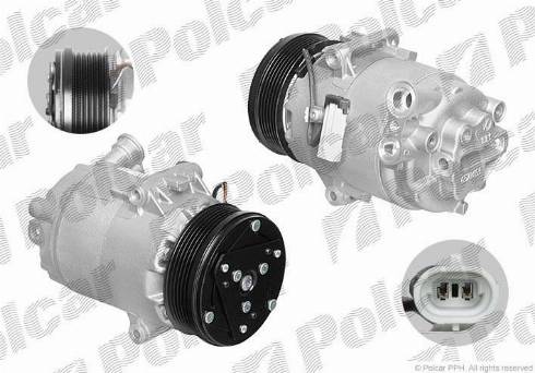 Polcar 5509KS5X - Compressore, Climatizzatore autozon.pro