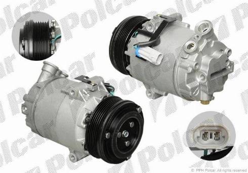 Polcar 5509KS-3 - Compressore, Climatizzatore autozon.pro