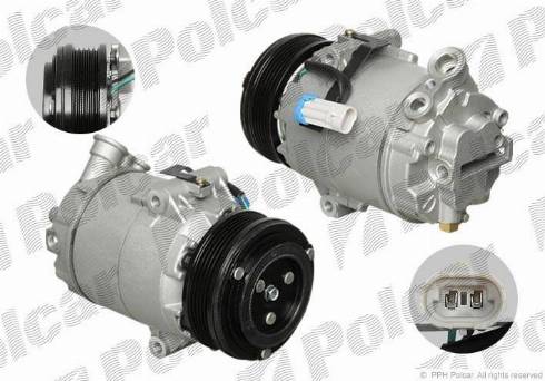 Polcar 5509KS-2 - Compressore, Climatizzatore autozon.pro