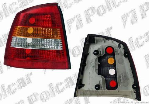 Polcar 550887-E - Luce posteriore autozon.pro