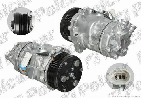 Polcar 5508KS-9 - Compressore, Climatizzatore autozon.pro