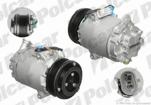 Polcar 5508KS-6 - Compressore, Climatizzatore autozon.pro