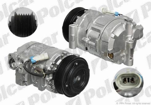 Polcar 5508KS1X - Compressore, Climatizzatore autozon.pro