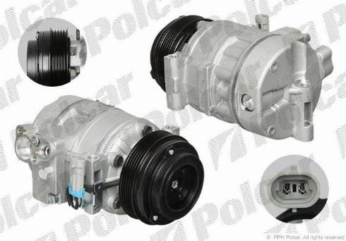 Polcar 5508KS-2 - Compressore, Climatizzatore autozon.pro