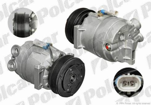 Polcar 5516KS-1 - Compressore, Climatizzatore autozon.pro