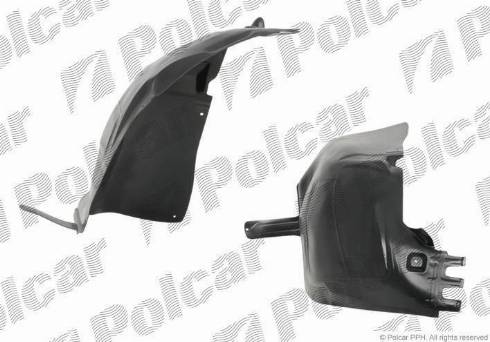 Polcar 5511FL-1 - Copertura, Passaruota autozon.pro