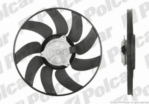 Polcar 551823U4X - Ventola, Raffreddamento motore autozon.pro