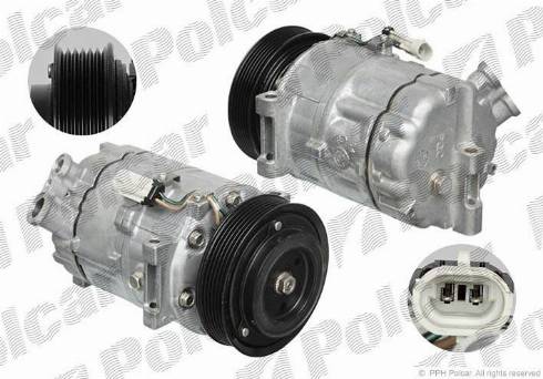 Polcar 5518KS3X - Compressore, Climatizzatore autozon.pro